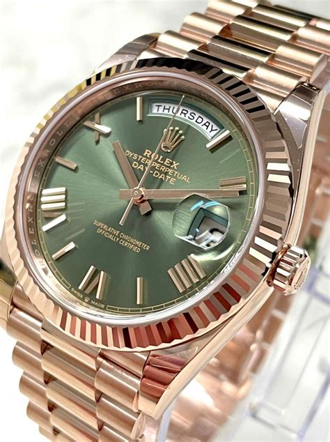 rolex day date rose gold price|rolex day date 40 price.